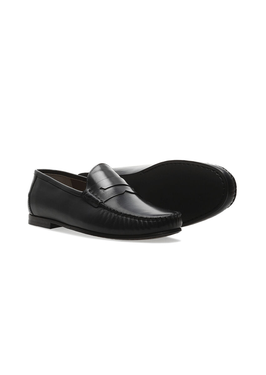 Lacivert Loafer - 3