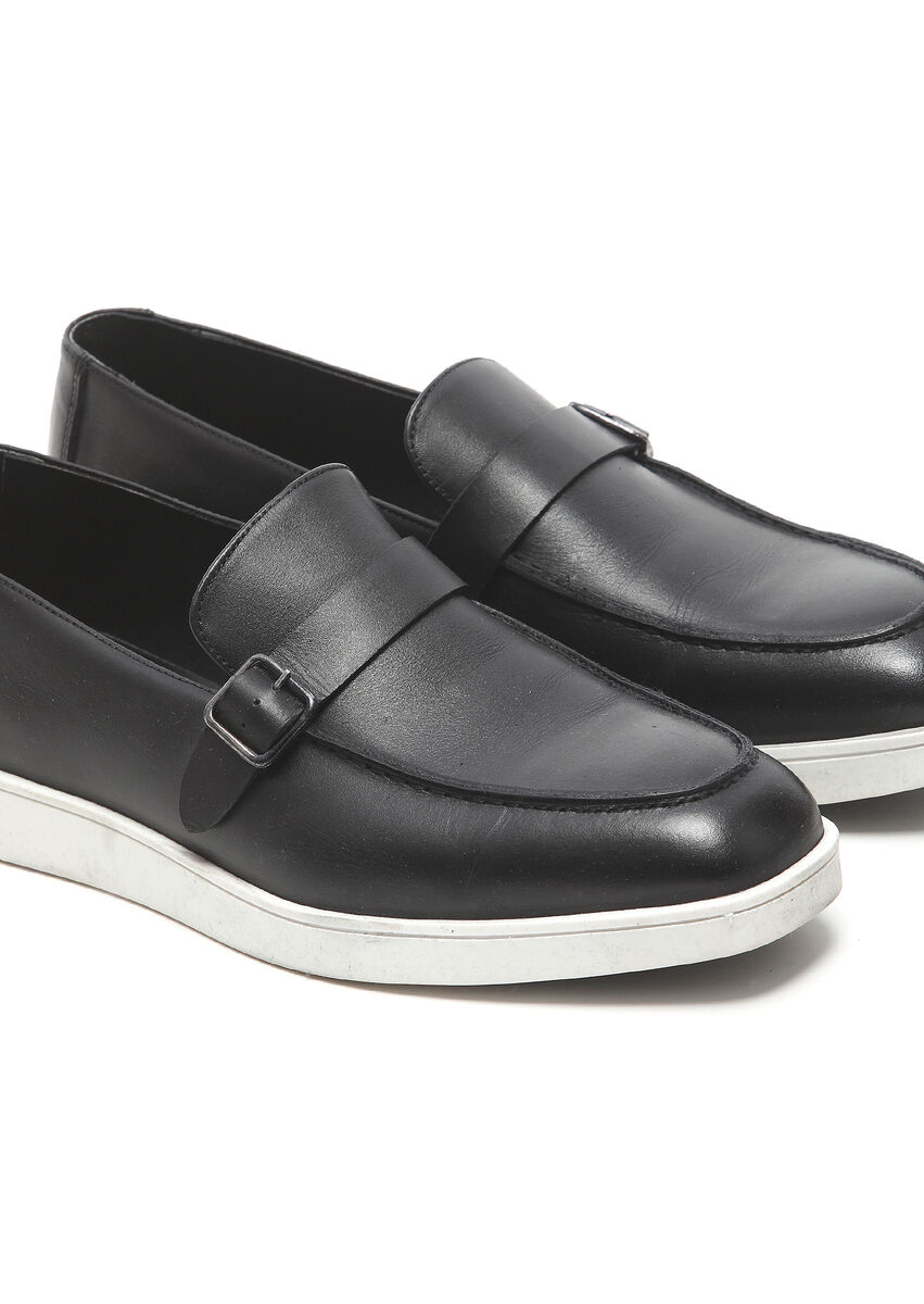 Siyah Loafer - 3