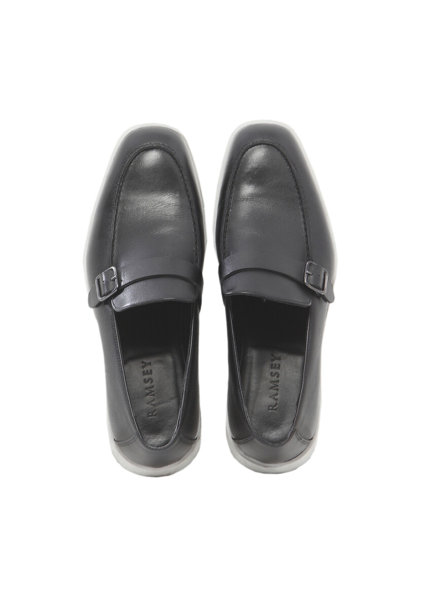 Siyah Loafer - 6