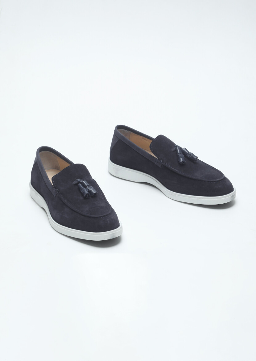 Lacivert Loafer - 3