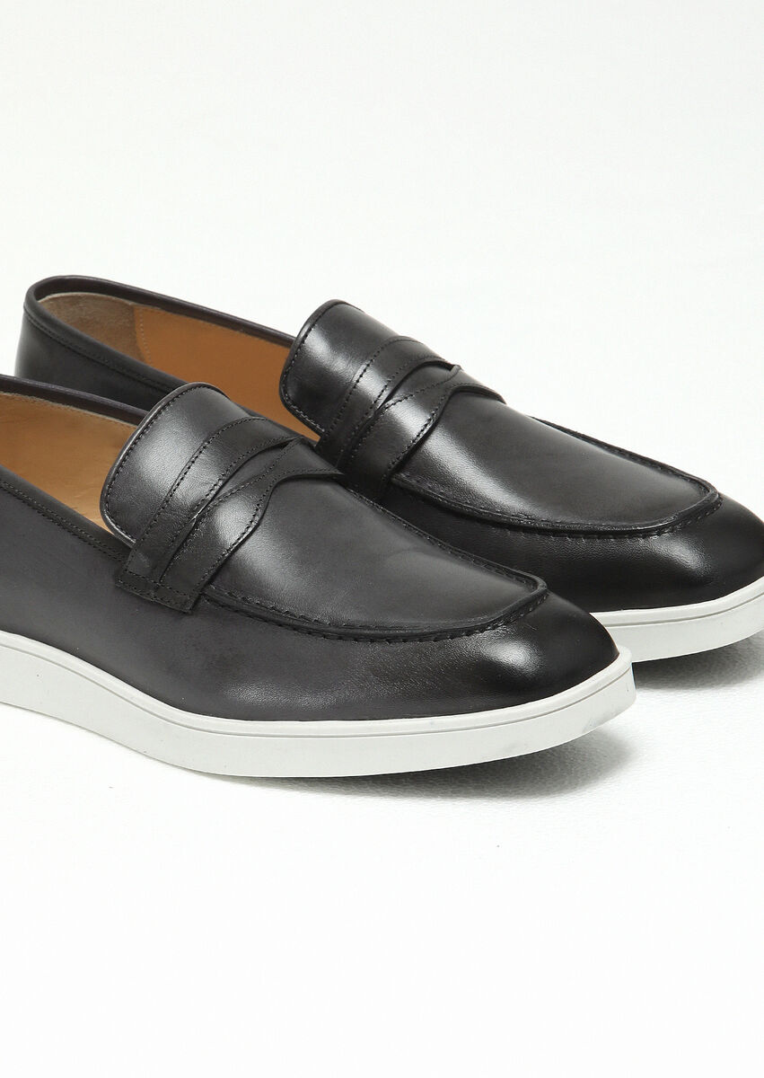 Antrasit Loafer - 3