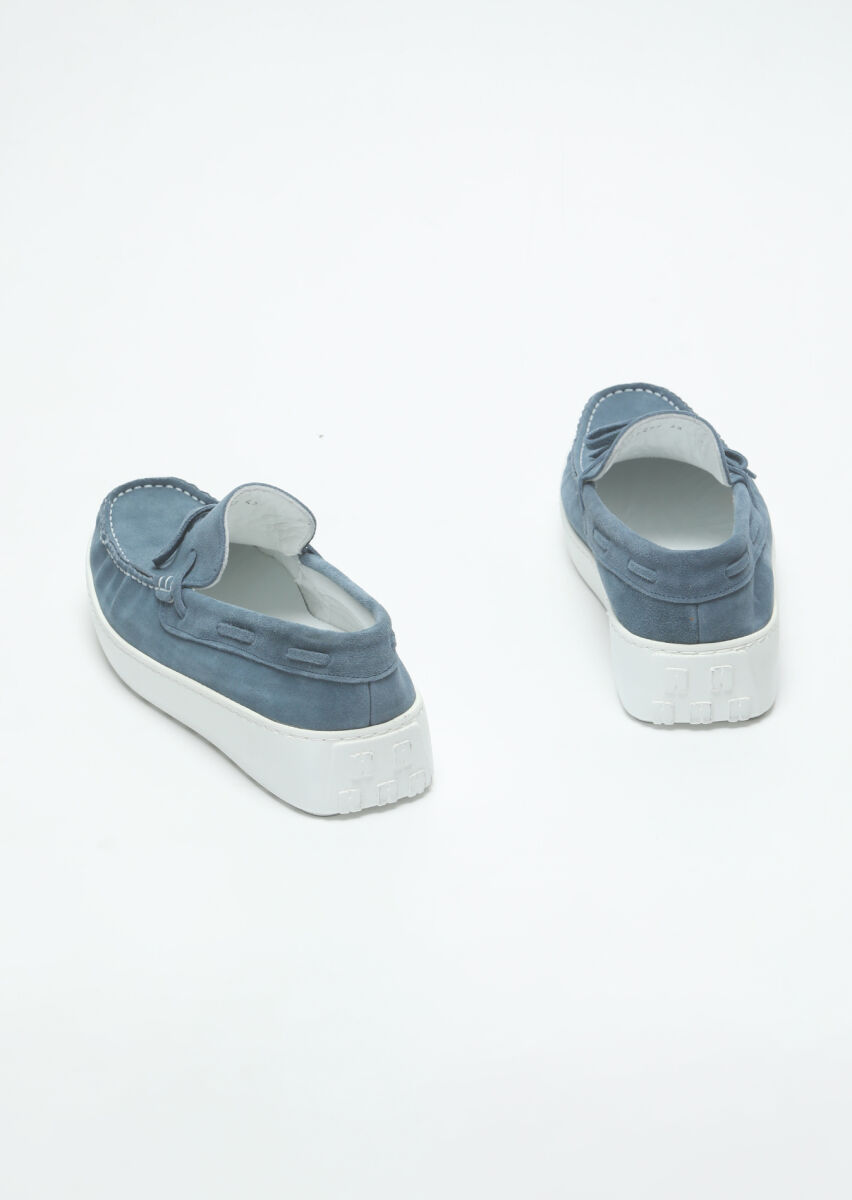 Lacivert Loafer - 5