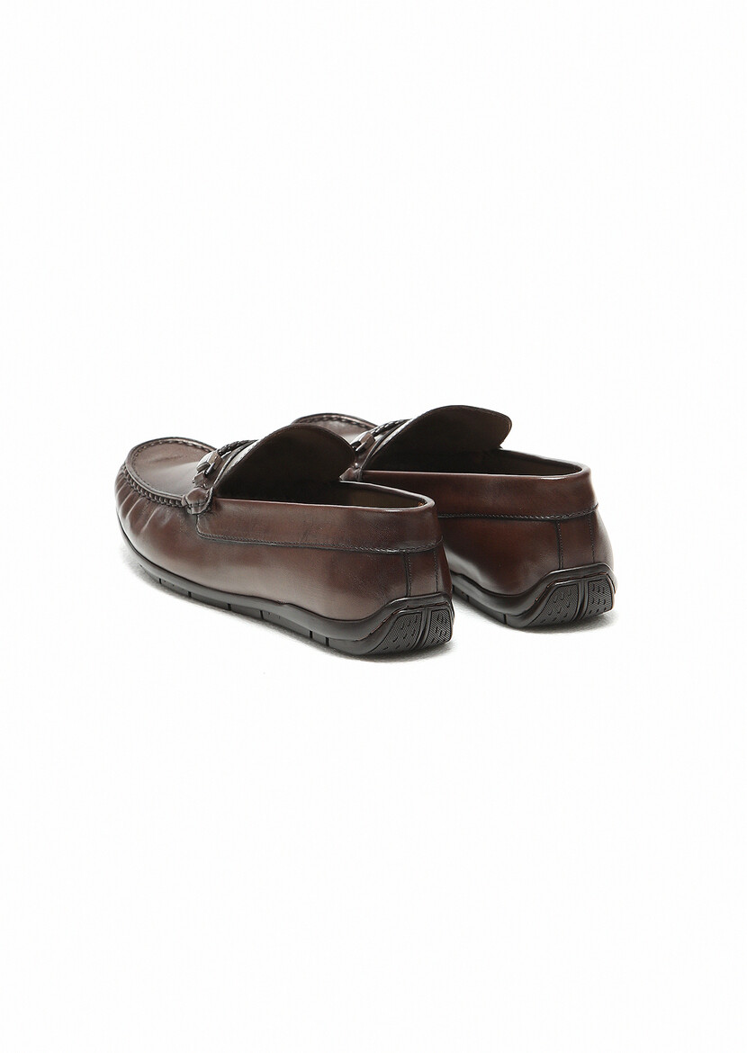 Kahverengi Loafer - 4