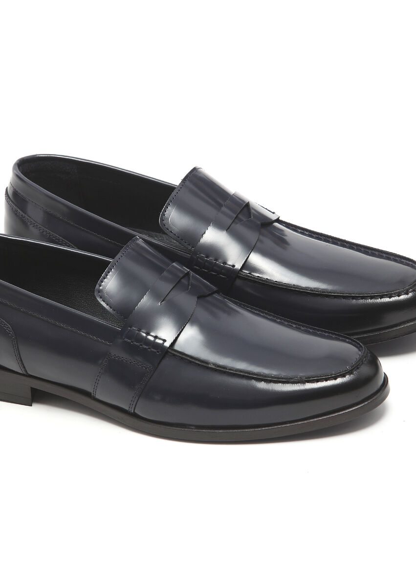 Lacivert Loafer - 3