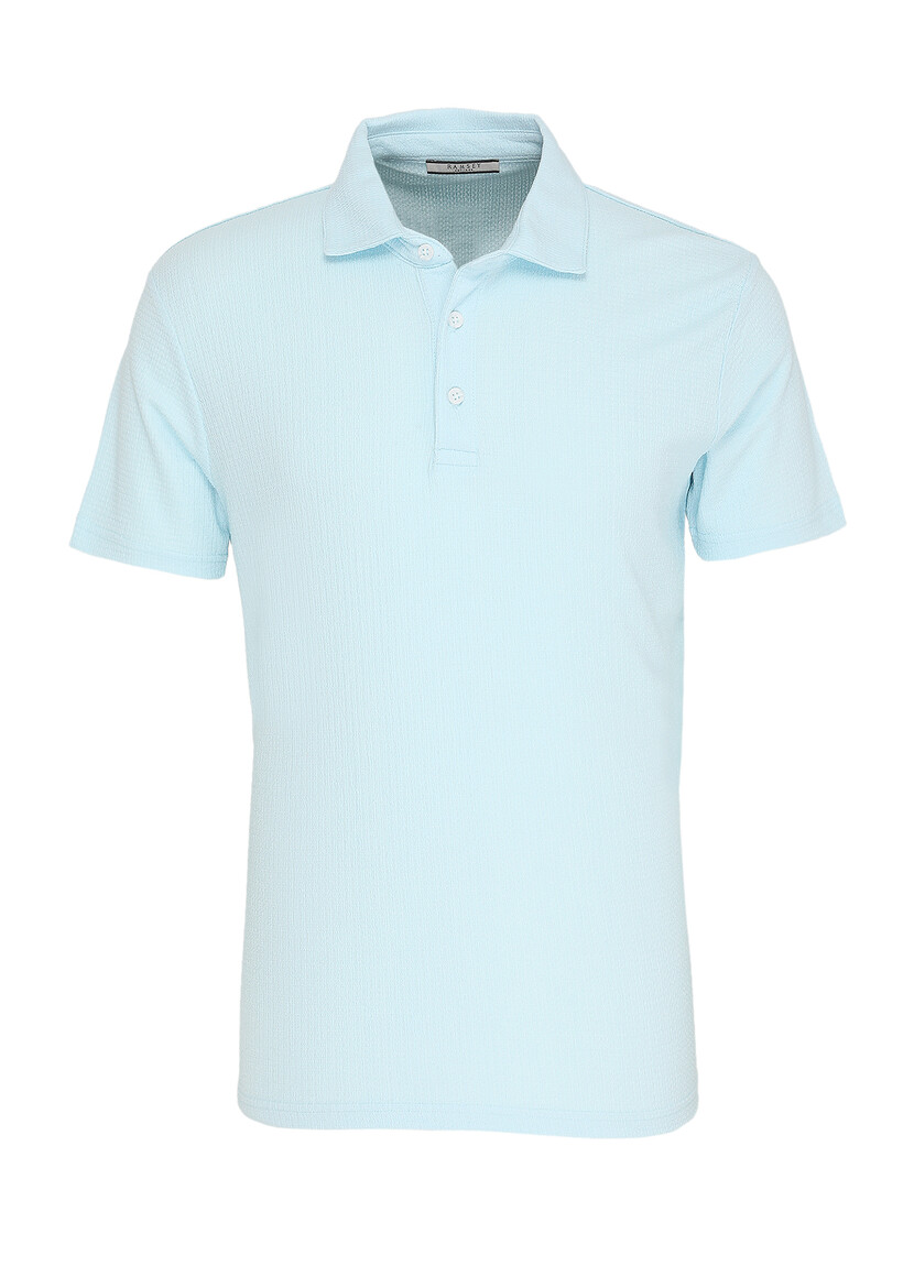 Turkuaz Polo Yaka T-Shirt 