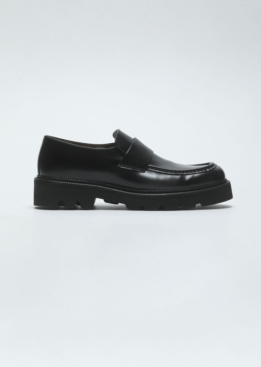 Siyah Loafer - 1