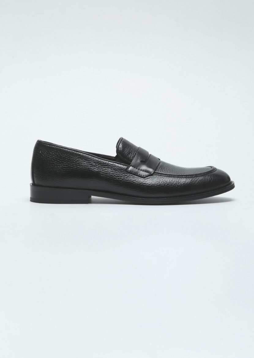 Siyah Loafer - 1