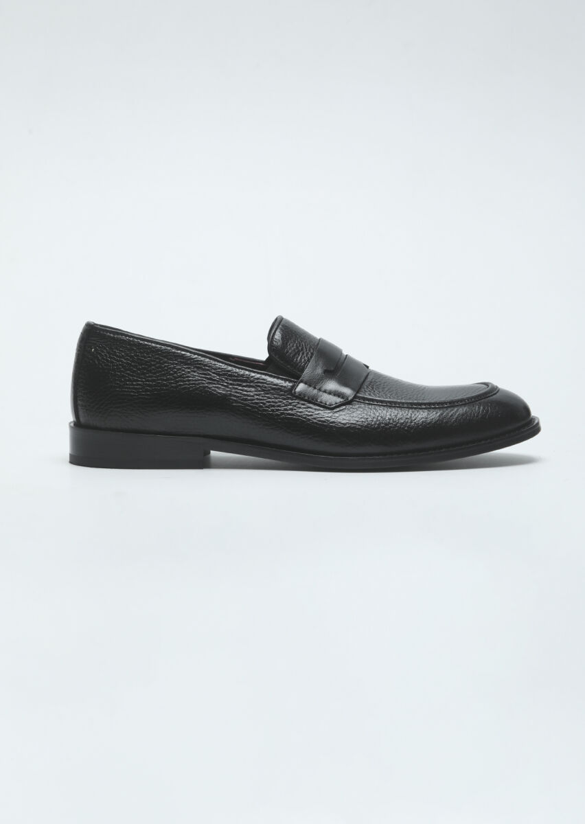 Siyah Loafer - 1