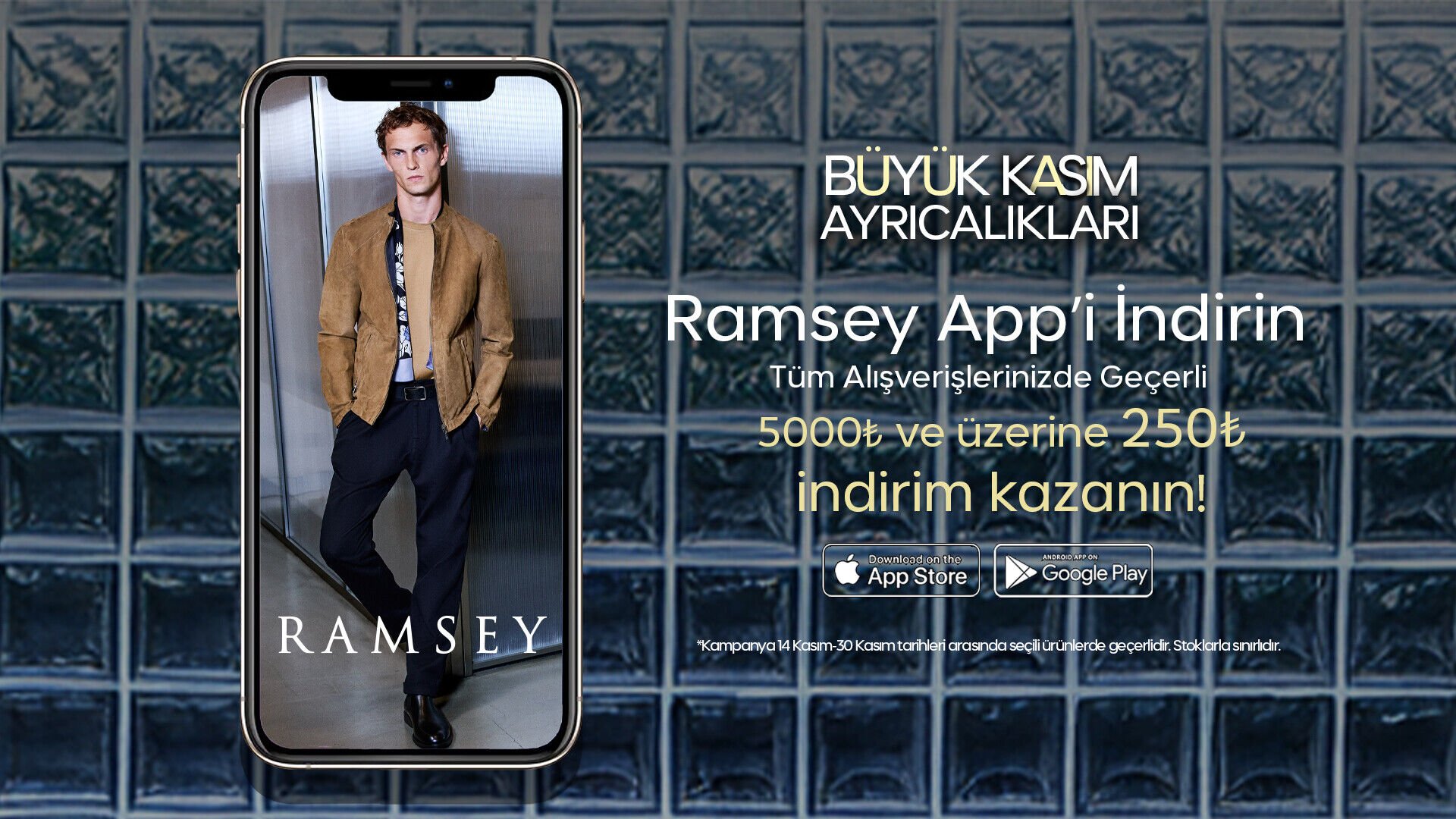 App'e Özel Tüm Alışverişlerde 6000 TL üzeri 250 TL İndirim!