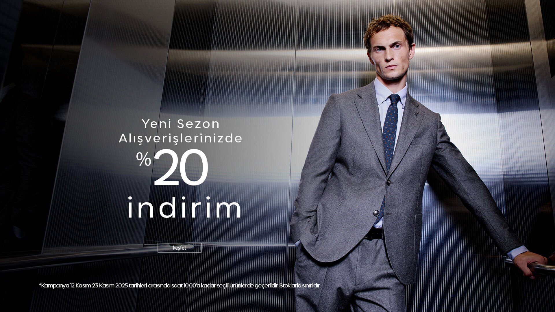 Yeni Sezon Alışverişlerinizde %20 İndirim!