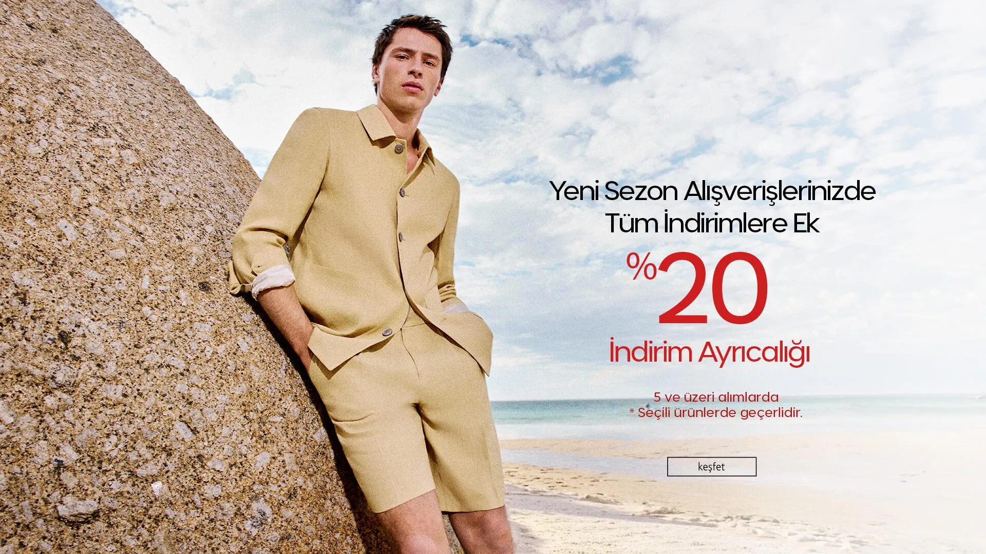 Tüm İndirimlere Ek %20 İndirim Ayrıcalığı.