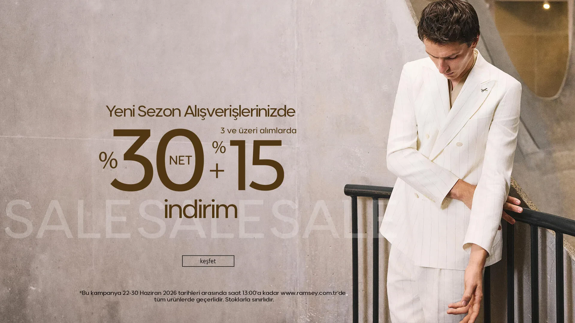 Yeni Sezonda Net %30 İndirim