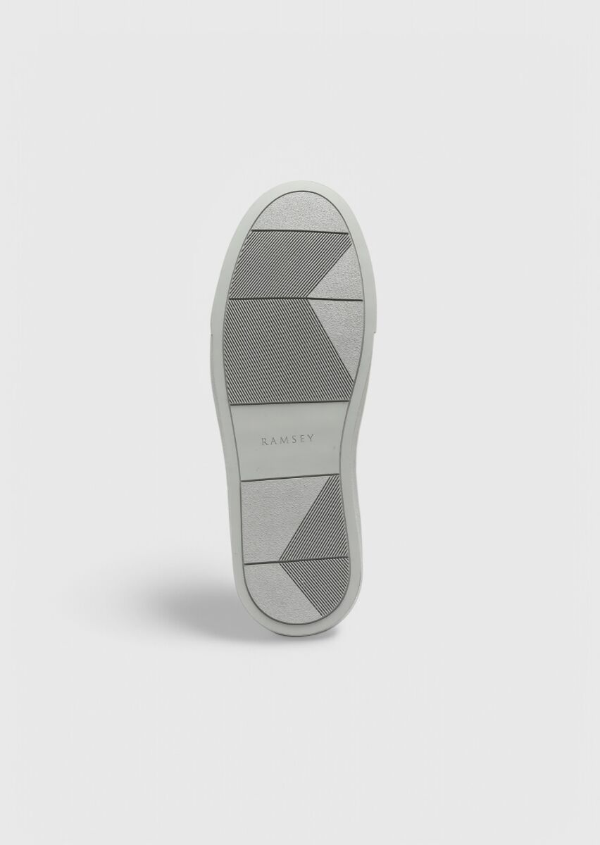 Açık Gri Süet Casual Loafer - 4