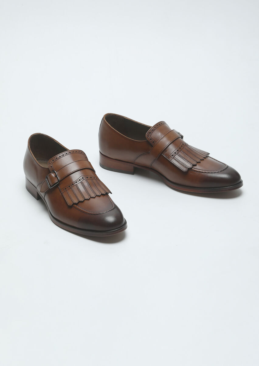 Açık Kahve Deri Klasik Loafer - 3