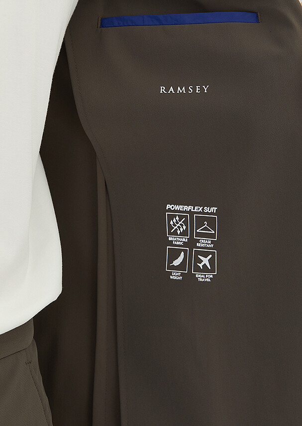 Açık Kahve Düz Comfort Fit Örme Takım Elbise - 4