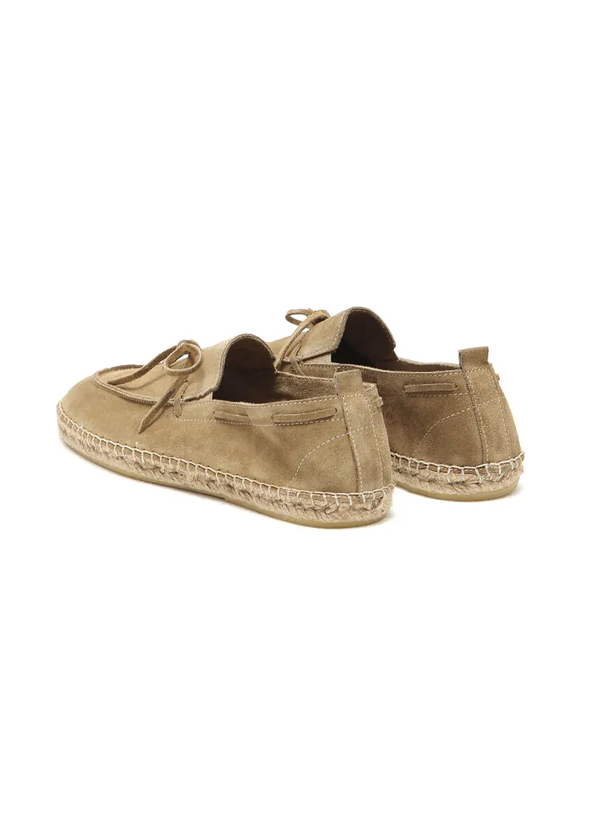 Açık Kahve Süet Casual Loafer - 4