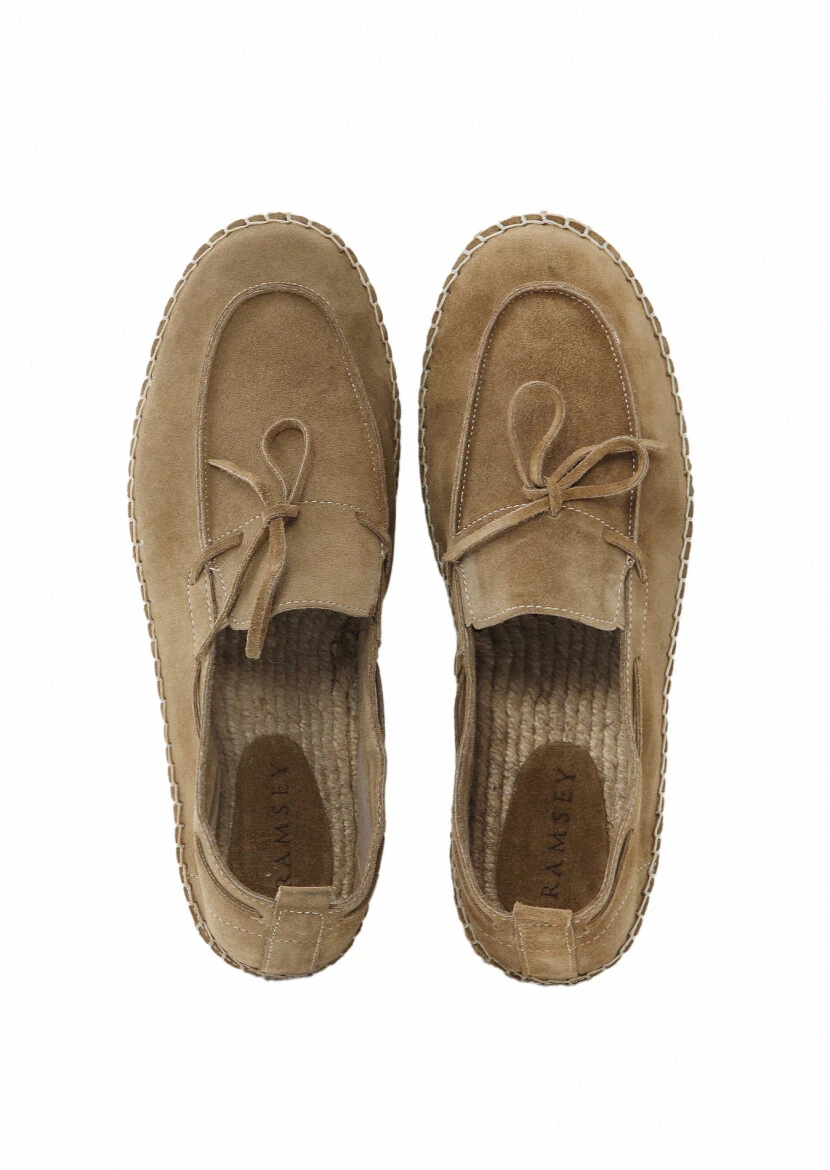 Açık Kahve Süet Casual Loafer - 6
