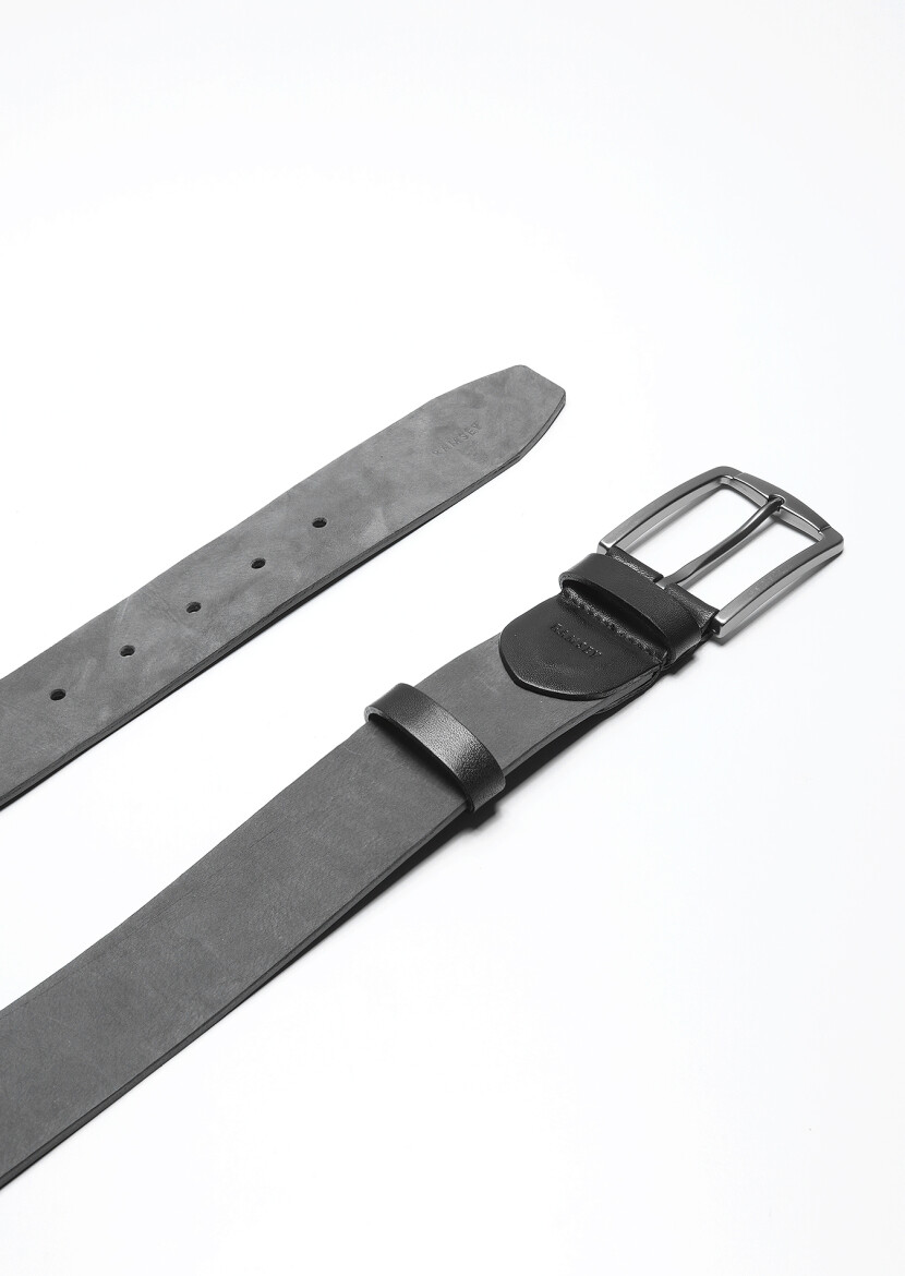 Antrasit %100 Dana Derisi Kemer - RAMSEY