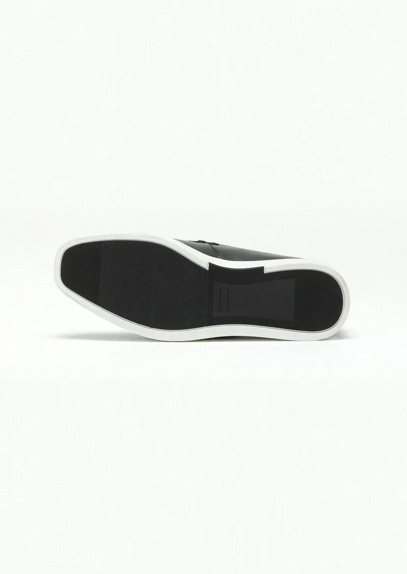 Antrasit Deri Casual Loafer - 5