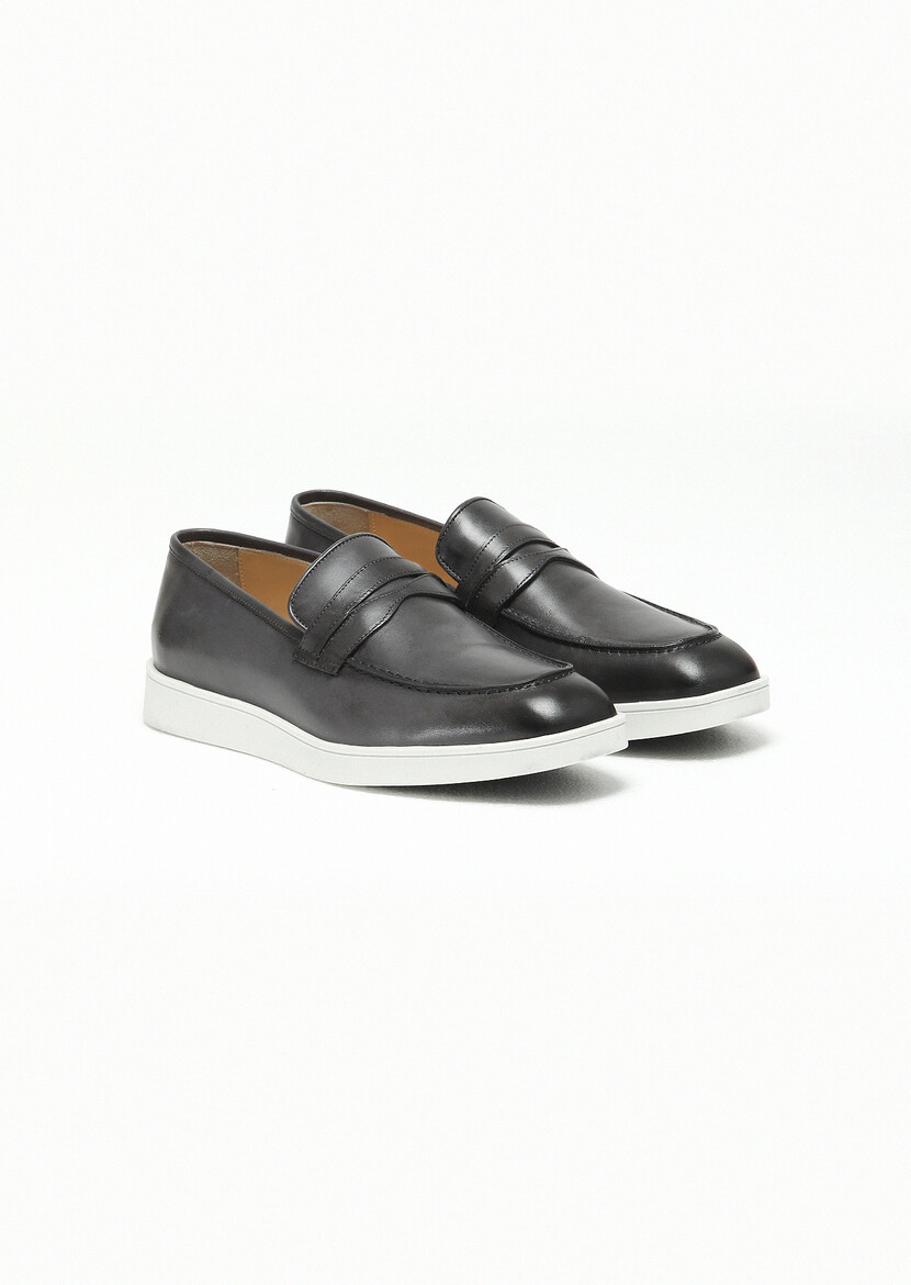 Antrasit Loafer - 2