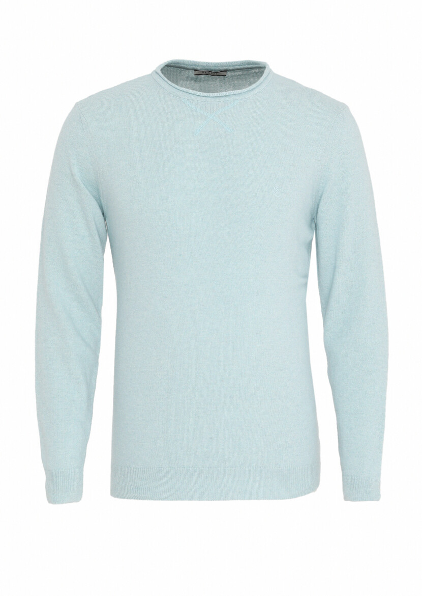 Aqua Knitwear Sweatshirt - 5