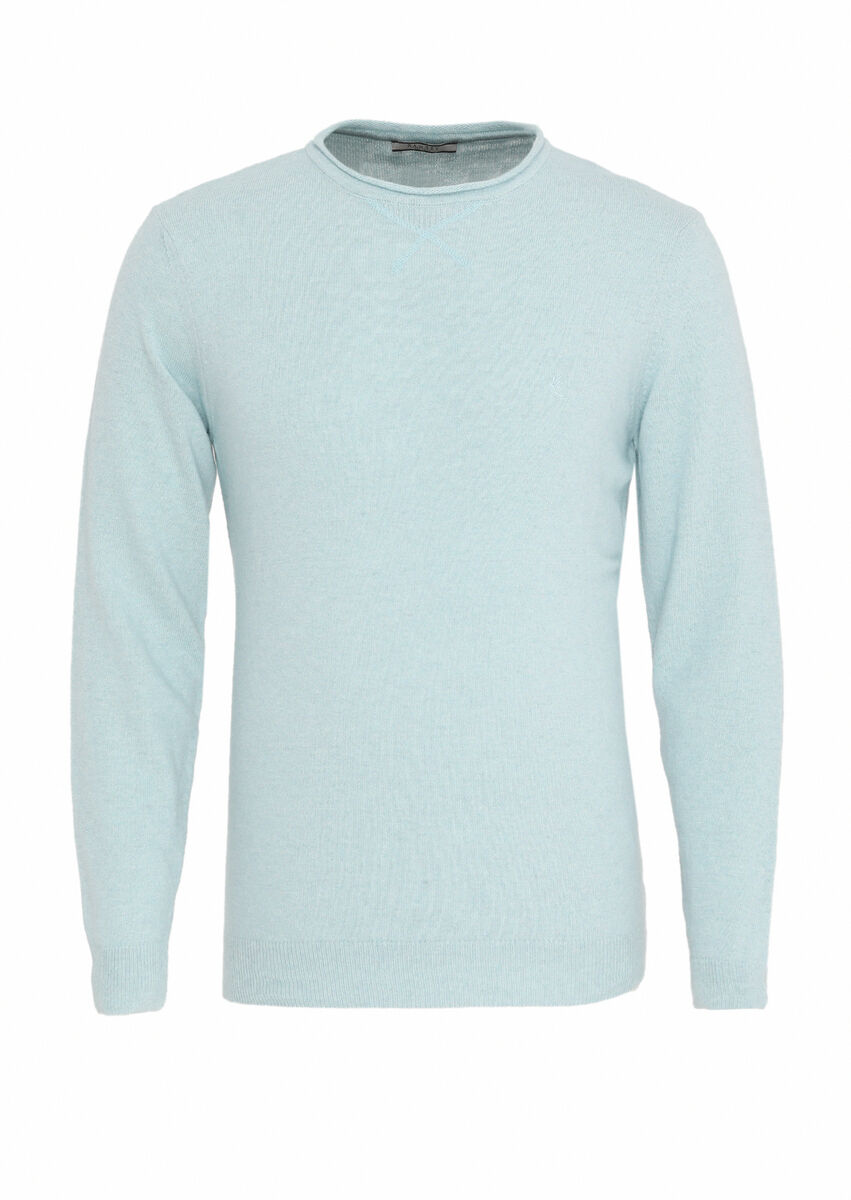 Aqua Knitwear Sweatshirt - 5