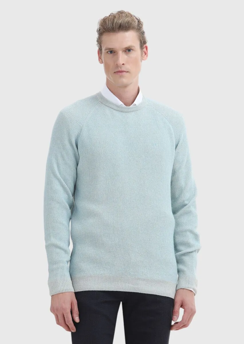 Aqua Knitwear Sweatshirt - 2