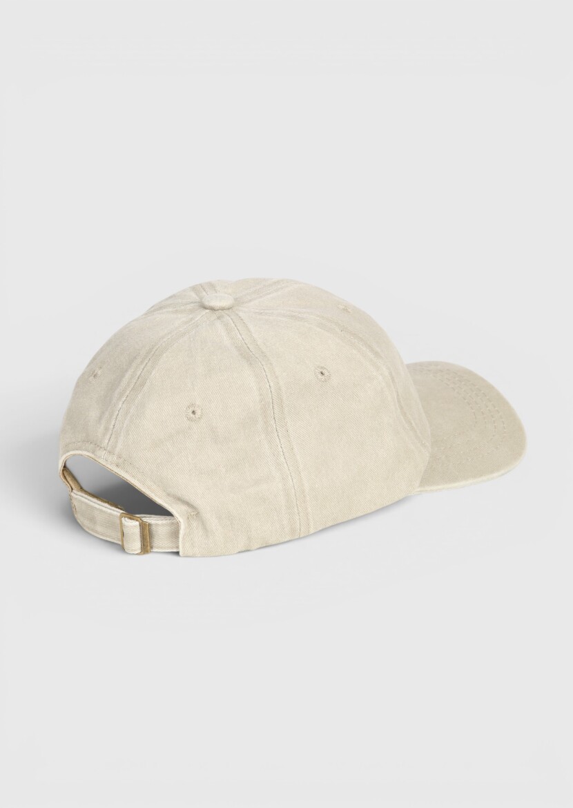 Beige %100 Pamuk Hat - RAMSEY