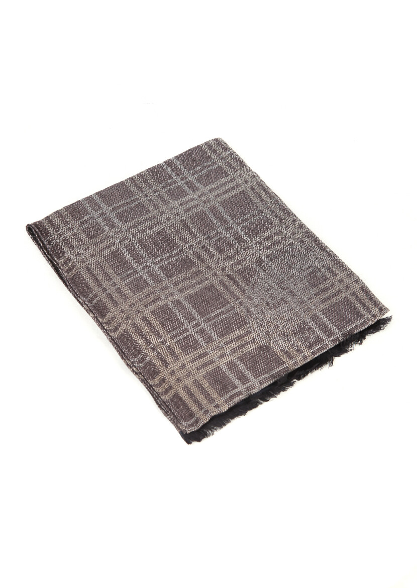 Beige %60 Pamuk ,%40 Viskoz Scarf 