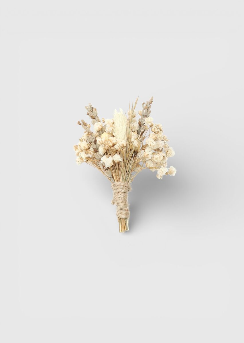 Beige Collar Flower - 1