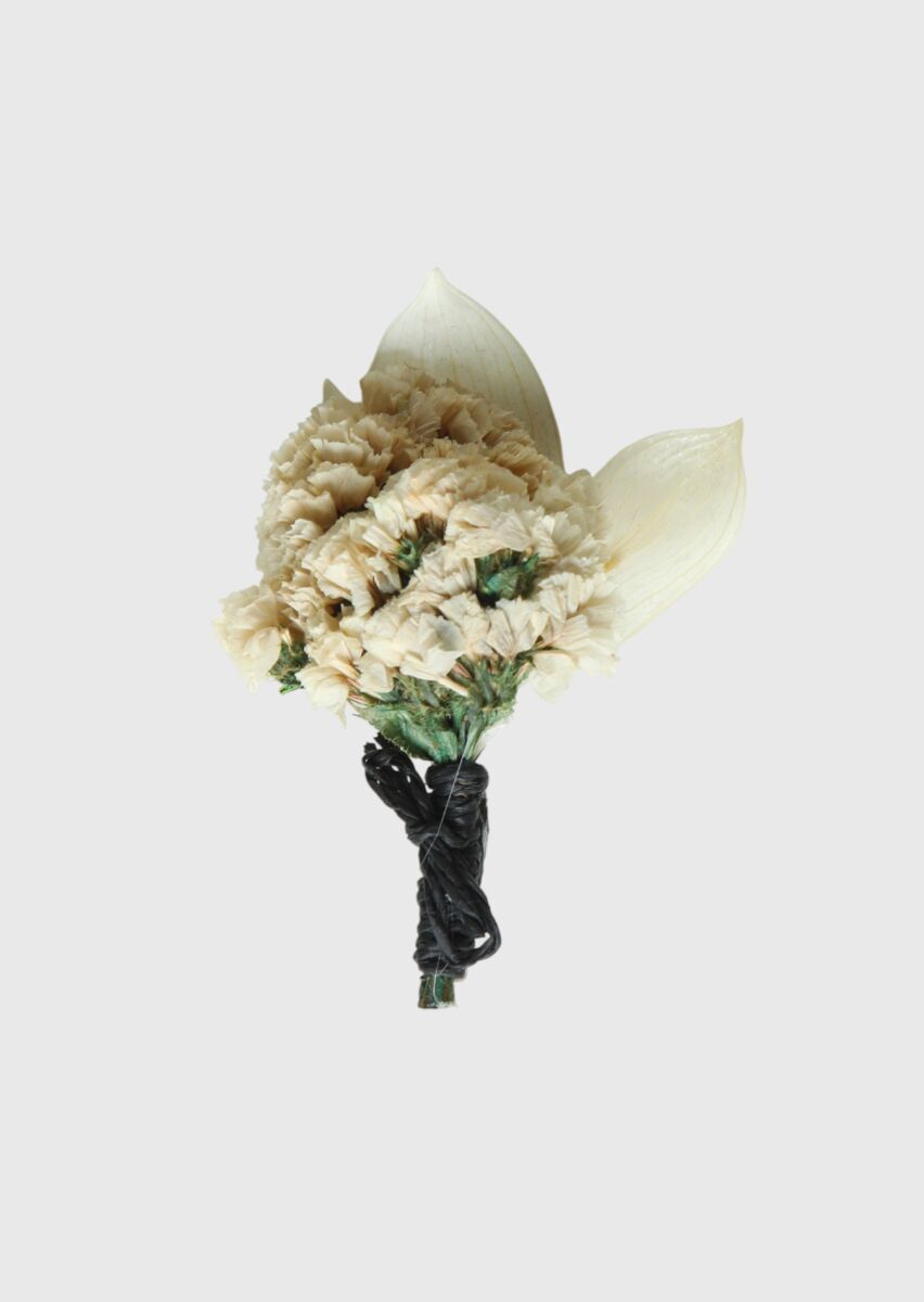 Beige Collar Flower - 1