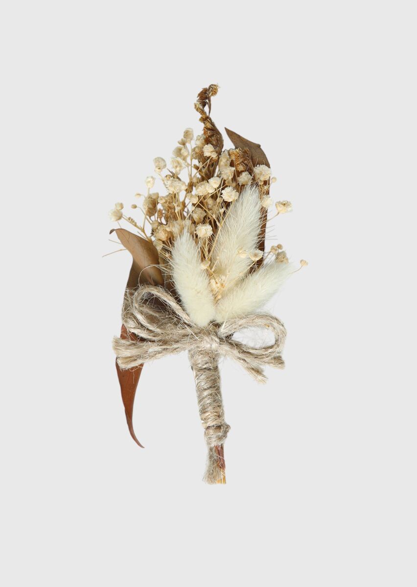 Beige Collar Flower - 1