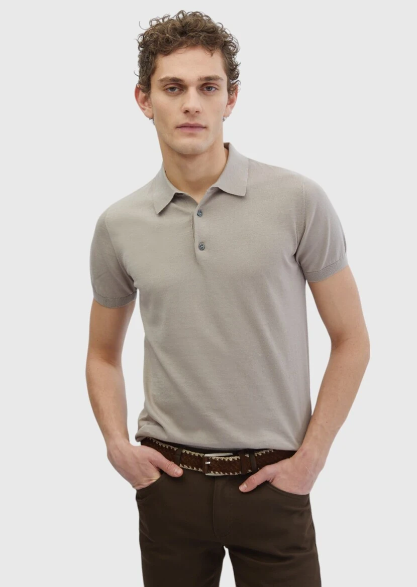 Beige Knitwear - 1