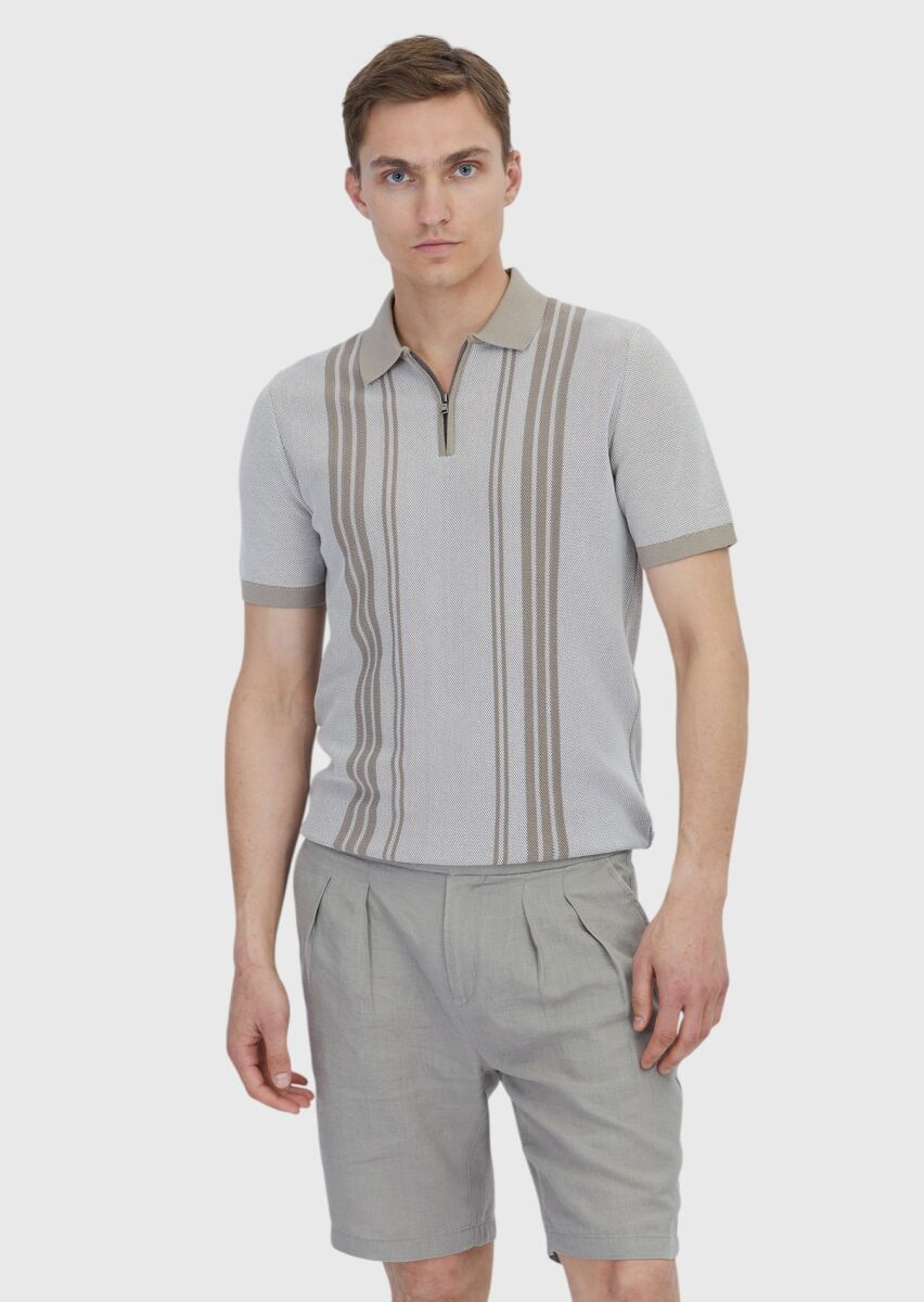 Beige Knitwear - 1