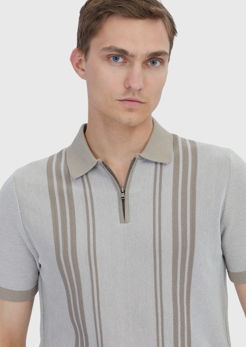Beige Knitwear - 3