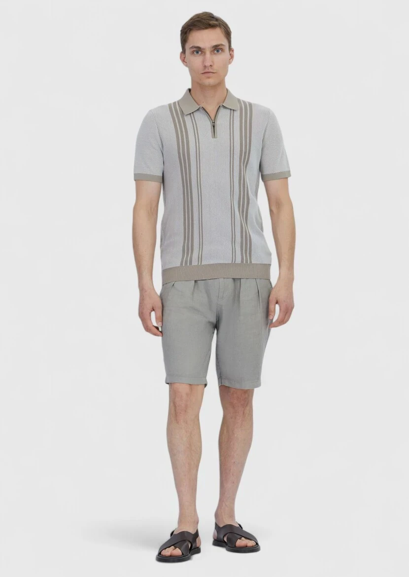 Beige Knitwear 