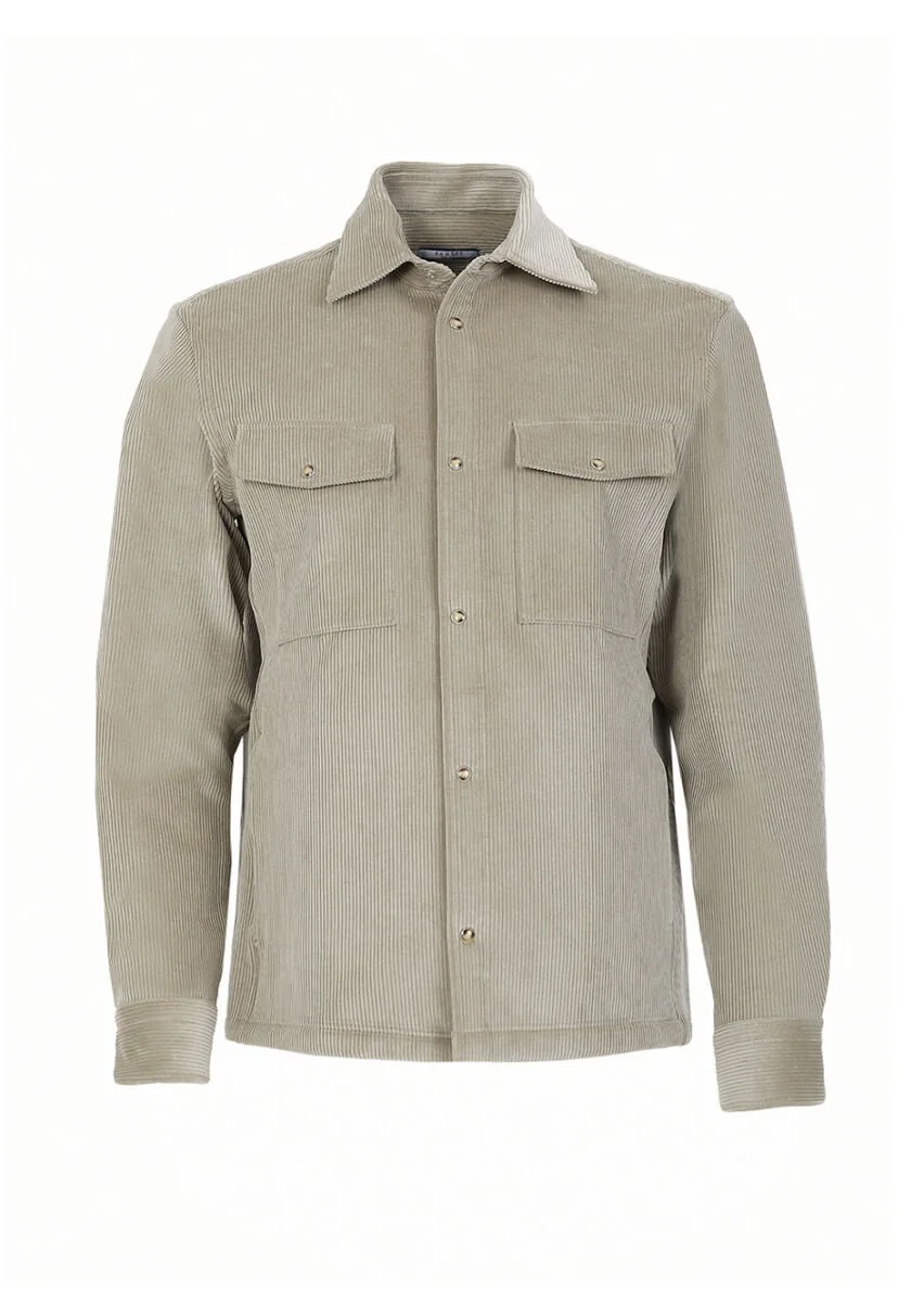 Beige Overshirt - 6