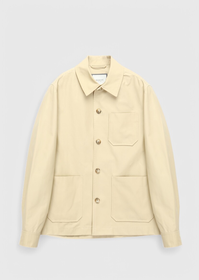 Beige Overshirt - 6