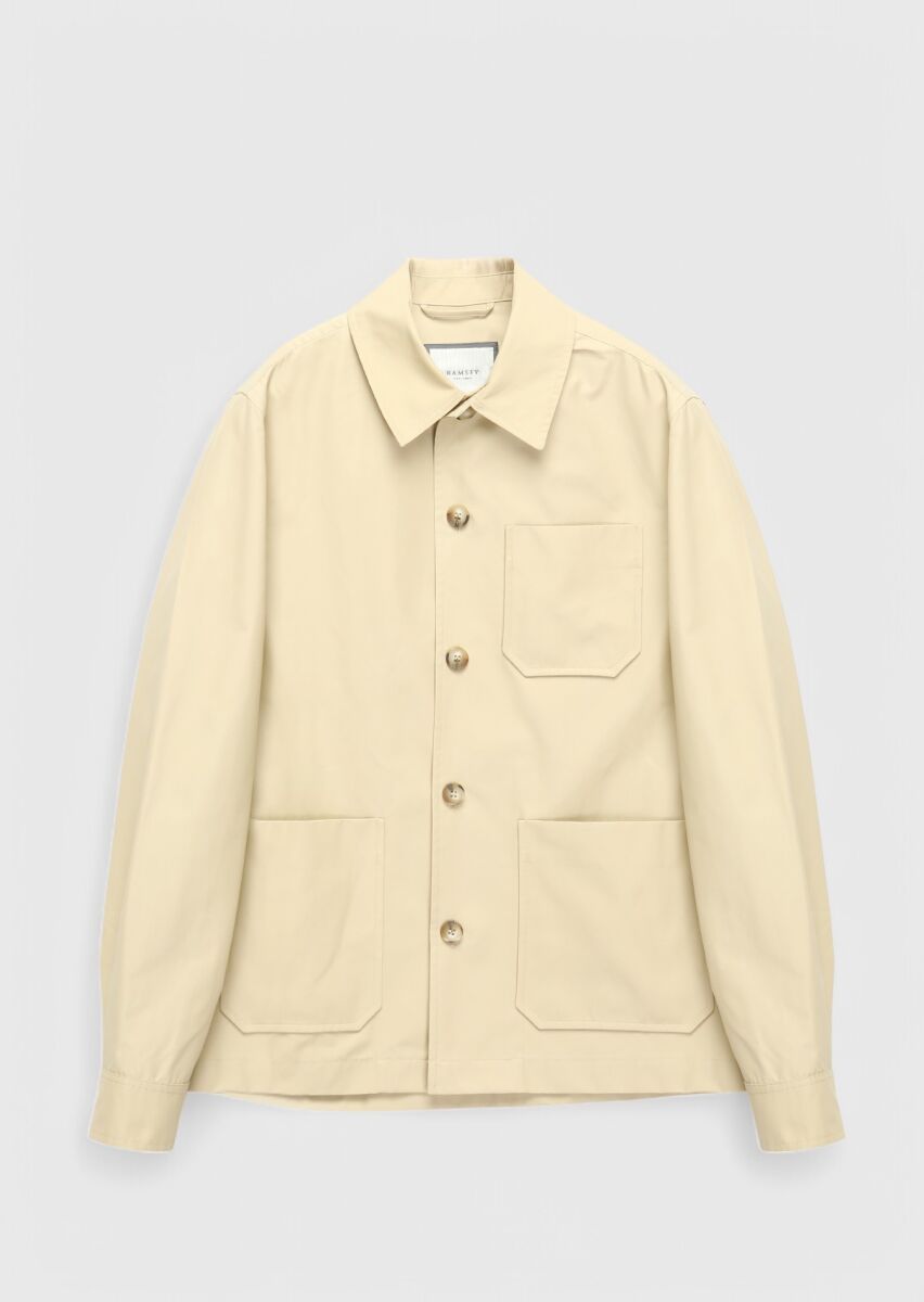 Beige Overshirt - 6
