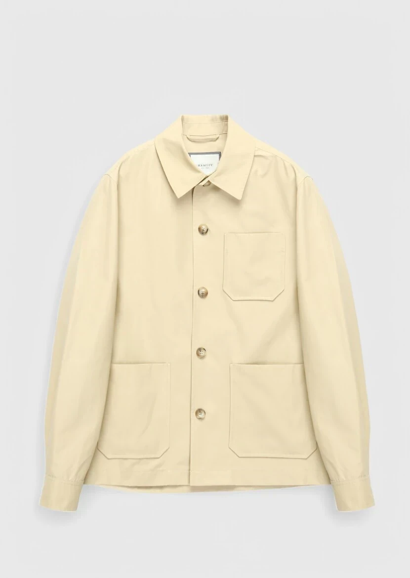 Beige Overshirt - 6