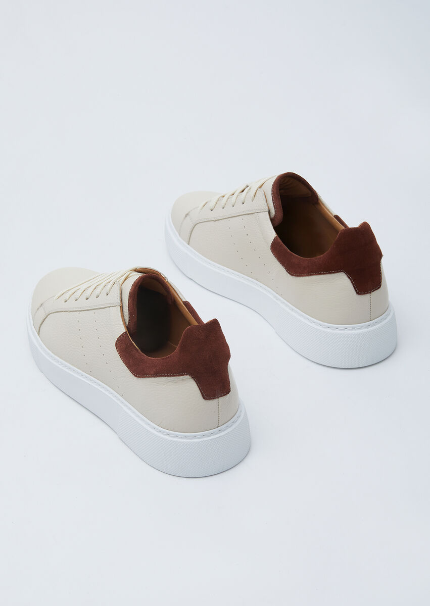 Beige Sneaker - 5