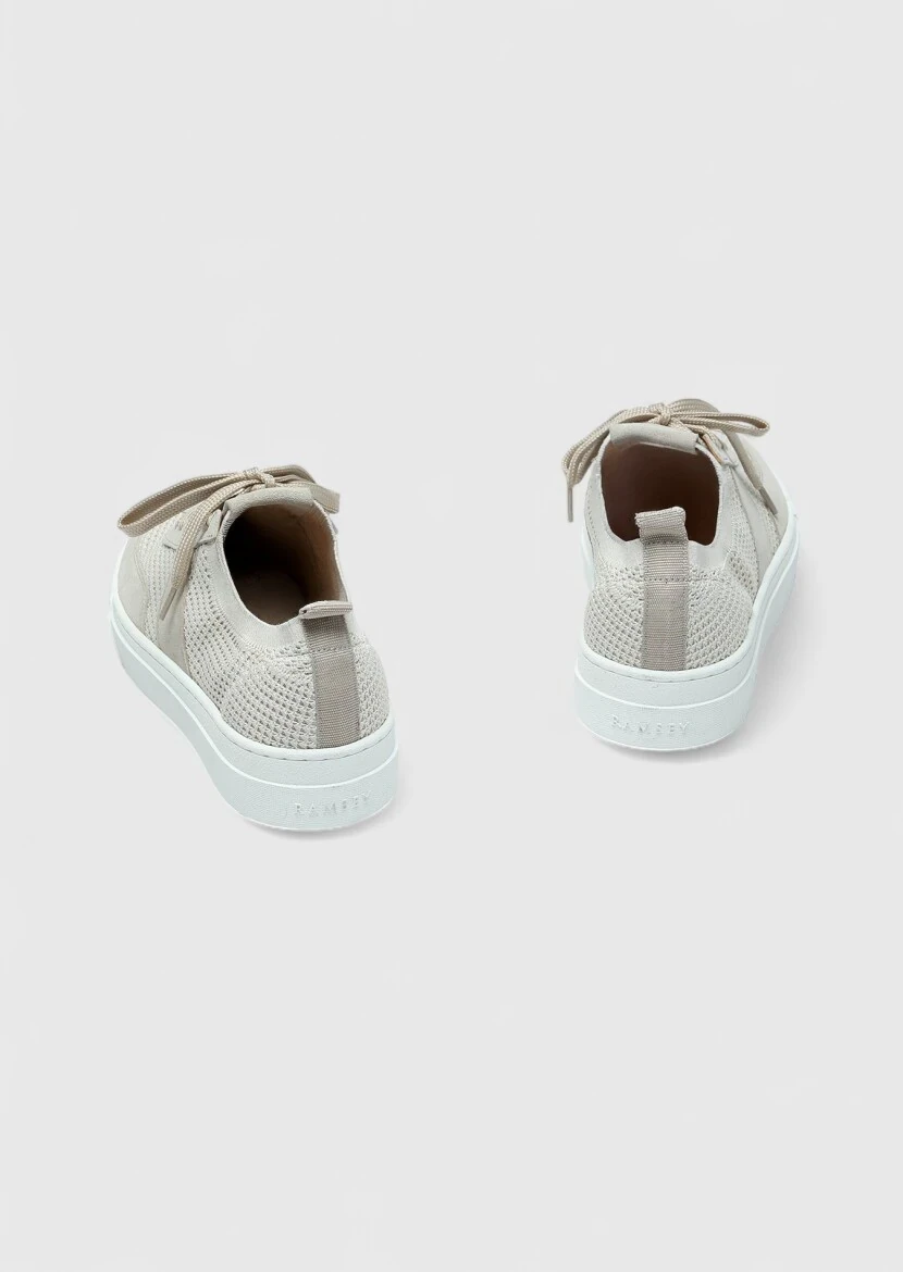 Beige Sneaker - 5
