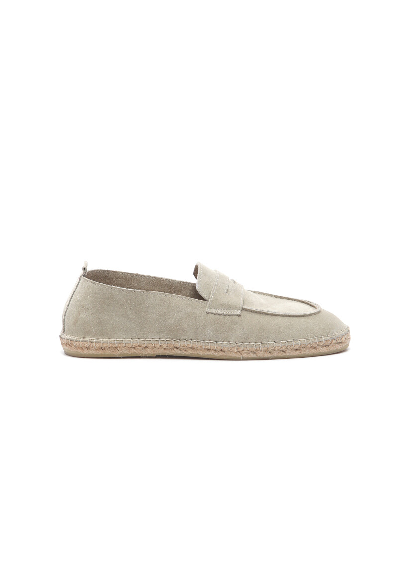 Beige Suede Casual Loafer 