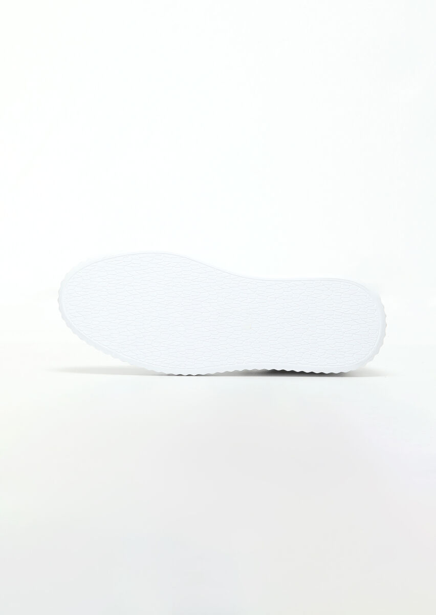 Beige Suede Sneaker - 5