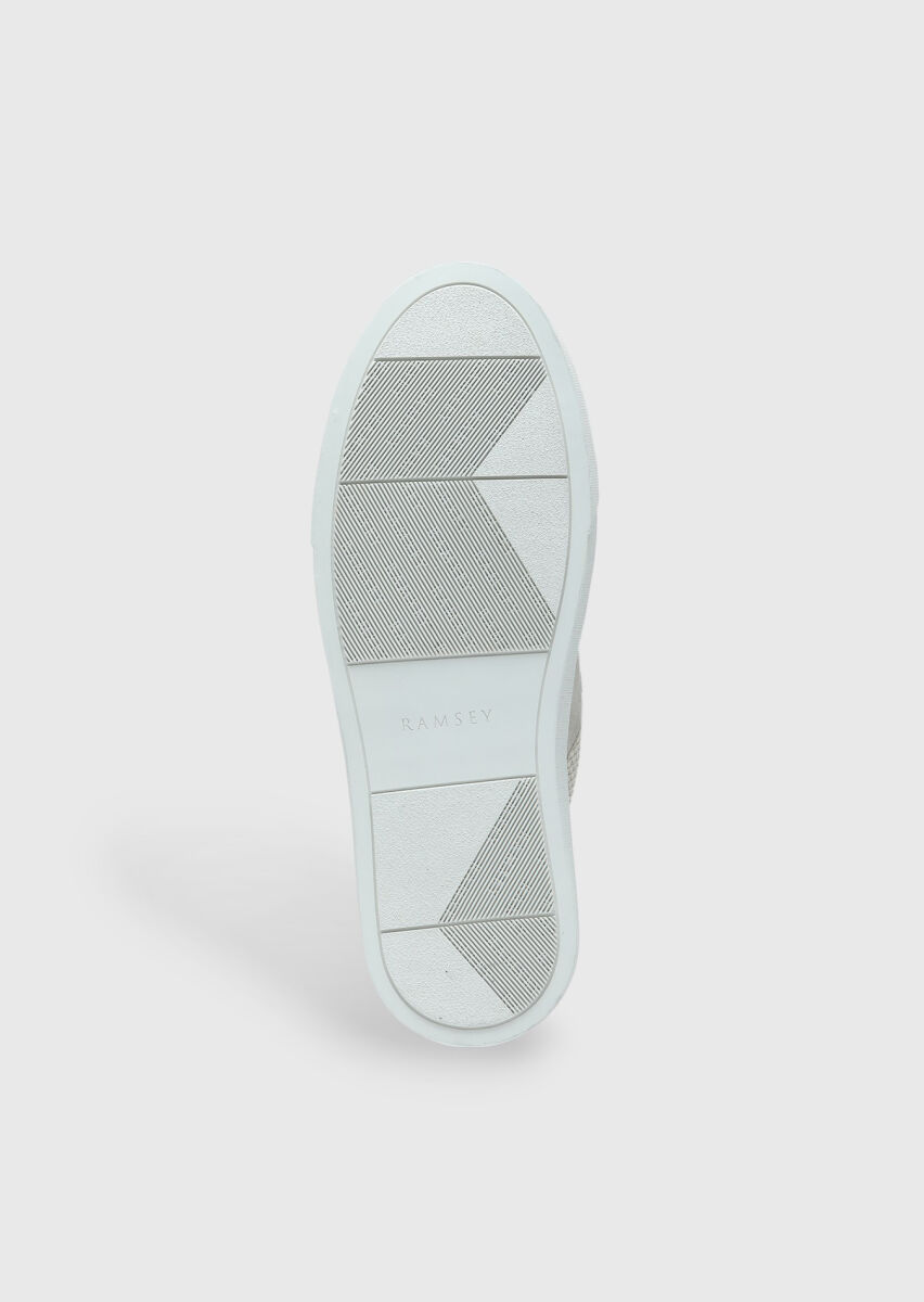 Beige Suede Sneaker - 4