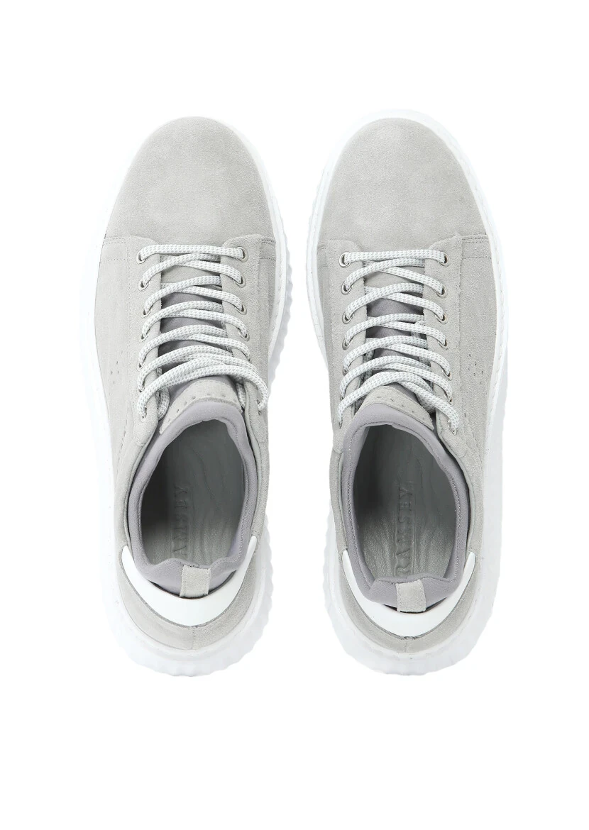 Beige Suede Sport Sneaker - 6