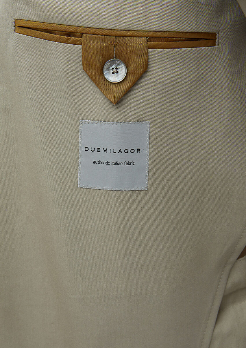 Beige Suit With Waistcoat - 8