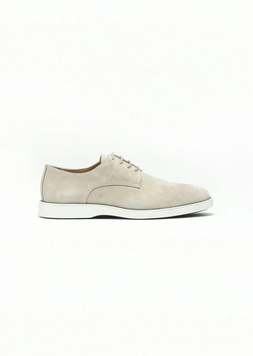 Bej Süet Casual Ayakkabı - 1