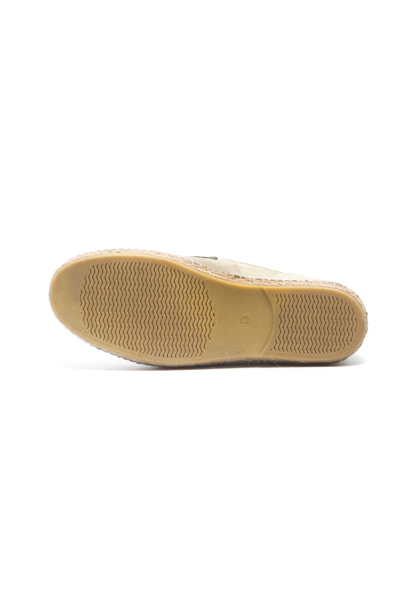 Bej Süet Casual Loafer - 5