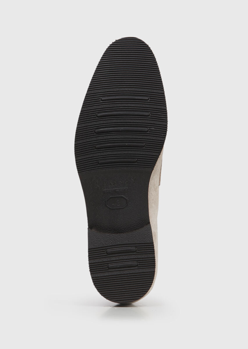 Bej Süet Casual Loafer - 4